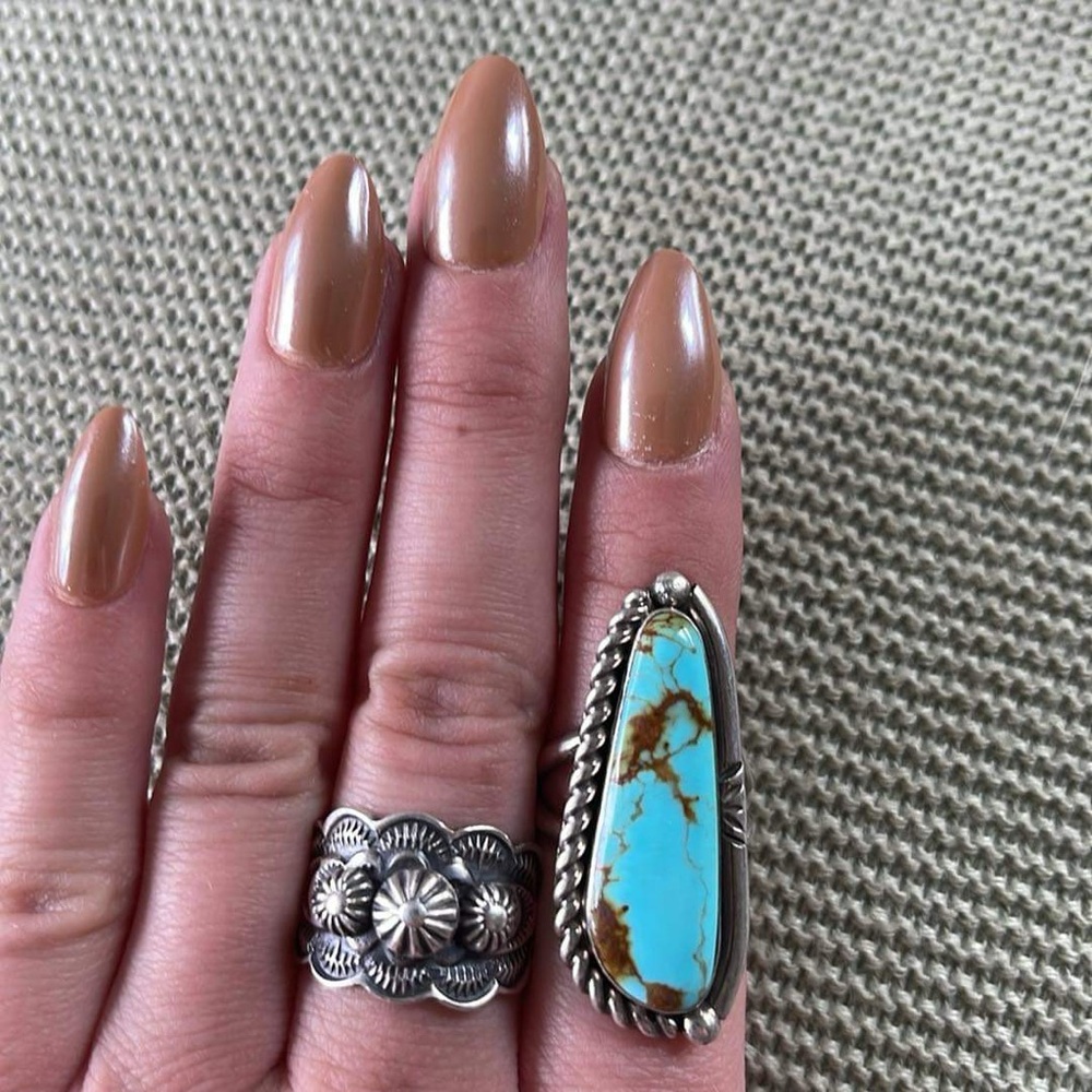 Navajo turquoise ring